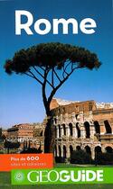 Couverture du livre « GEOguide ; Rome » de  aux éditions Gallimard-loisirs