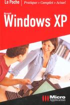 Couverture du livre « Windows Xp » de Wolf aux éditions Micro Application