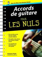 Couverture du livre « Accords de guitare pour les nuls » de Antoine Polin aux éditions First