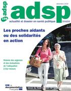 Couverture du livre « Revue ADSP T.109 ; les proches aidants » de Haut Comite De La Sante Publique aux éditions Documentation Francaise