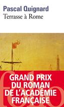Couverture du livre « Terrasse à Rome » de Pascal Quignard aux éditions Gallimard