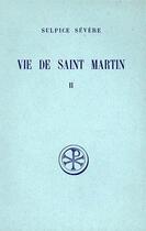 Couverture du livre « Vie de Saint Martin t.2 » de  aux éditions Cerf