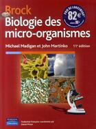Couverture du livre « Brock,biologie des micro-organismes 11ed » de  aux éditions Pearson