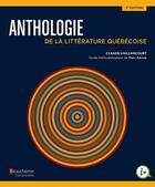 Couverture du livre « Anthologie de la litterature québécoise (3e édition) » de Claude Vaillancourt aux éditions Beauchemin