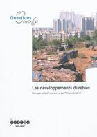 Couverture du livre « Les développements durables » de  aux éditions Crdp De Montpellier