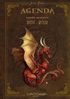 Couverture du livre « Agenda scolaire dragons 2011/2012 » de Severine Pineaux aux éditions Au Bord Des Continents