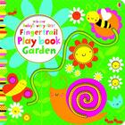 Couverture du livre « Baby's very first fingertrail play book garden » de Josephine Thompson aux éditions Usborne