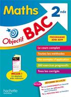 Couverture du livre « Objectif bac maths 2nde » de Philippe Rousseau aux éditions Hachette Education