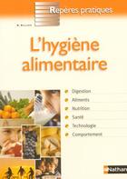 Couverture du livre « L'hygiene alimentaire - reperes pratiques n24 » de Benedicte Rullier aux éditions Nathan