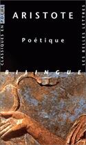 Couverture du livre « Poétique » de Aristote aux éditions Belles Lettres