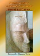 Couverture du livre « Petites poésies et grands tourments t.1 » de Pascal Saccasyn aux éditions Les Plumes D'ocris