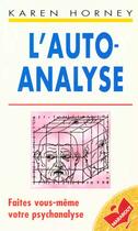 Couverture du livre « L'Auto-Analyse » de Karen Horney aux éditions Marabout