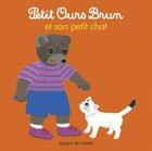 Couverture du livre « Petit ours brun, tout carton - pob et son petit chat » de Serre-De Talhouet H. aux éditions Bayard Jeunesse