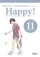 Couverture du livre « Happy ! édition de luxe Tome 11 : fight it out !! » de Naoki Urasawa aux éditions Panini