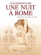Couverture du livre « Une nuit à Rome Hors-Série : les dessous de une nuit à Rome » de Jim aux éditions Bamboo