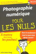 Couverture du livre « Photo numerique (4e édition) » de Julie Adair King aux éditions First Interactive