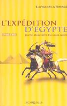 Couverture du livre « L' expedition d'egypte » de De Villiers Du Terra aux éditions Cosmopole