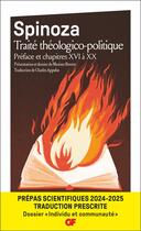 Couverture du livre « Traité théologico-politique » de Baruch Spinoza aux éditions Flammarion