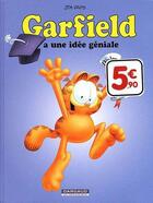 Couverture du livre « Garfield t.33 : Garfield a une idée géniale » de Jim Davis aux éditions Dargaud