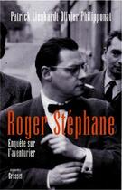 Couverture du livre « Roger Stéphane : Biographie » de Lienhardt-Philipponn aux éditions Grasset