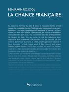 Couverture du livre « La chance française » de Benjamin Rosoor aux éditions Mobilibook
