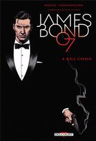 Couverture du livre « James Bond Tome 4 : kill Chain » de Andy Diggle et Luca Casalanguida aux éditions Delcourt