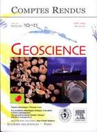 Couverture du livre « Comptes rendus academie des sciences, geoscience, t.337, fascicule 10-11, aout 2005 : les accidents cl » de  aux éditions Elsevier