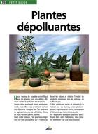 Couverture du livre « Plantes dépolluantes » de  aux éditions Aedis