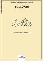 Couverture du livre « Le reve pour clarinette basse » de Won Eun-Jin aux éditions Delatour