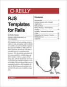 Couverture du livre « RJS Templates for Rails » de Cody Fauser aux éditions O'reilly Media