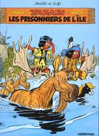 Couverture du livre « Yakari T.9 ; les prisonniers de l'île » de Derib et Job aux éditions Casterman