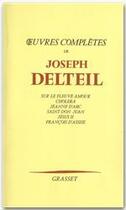 Couverture du livre « Oeuvres complètes » de Joseph Delteil aux éditions Grasset