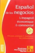 Couverture du livre « L'espagnol economique & commercial » de Chapron/Jimenez aux éditions Langues Pour Tous