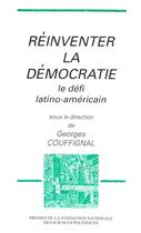 Couverture du livre « Reinventer la democratie » de Georges Couffignal aux éditions Presses De Sciences Po