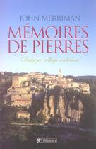 Couverture du livre « Memoires de pierres balazuc village ardechois » de John Merriman aux éditions Tallandier