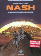 Couverture du livre « Nash t.8 ; la guerre des rouges » de Damour et Pecau aux éditions Delcourt