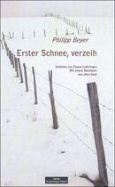 Couverture du livre « Erster Schnee Verzeih » de Philipp Beyer aux éditions Do Bentzinger