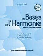 Couverture du livre « Les bases de l'harmonie ; jazz, variété, rock (2e édition) » de Philippe Ganter aux éditions Dareios
