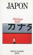 Couverture du livre « Japon » de Philippe Pons aux éditions Points