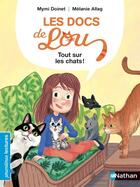Couverture du livre « Les docs de Lou : tout sur les chats ! » de Melanie Allag et Mymi Doinet aux éditions Nathan