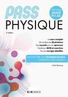 Couverture du livre « PASS physique : manuel ; cours + entraînements corrigés (2e édition) » de Salah Belazreg aux éditions Ediscience