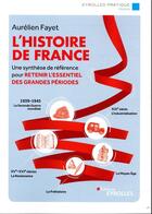 Couverture du livre « L'histoire de France ; une synthèse de référence pour retenir l'essentiel des grandes périodes » de Aurelien Fayet aux éditions Eyrolles