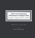 Couverture du livre « Dictionnaire juridique Dahl français-anglais ; Dahl's law dictionary french-english (4e édition) » de Henry Saint Dahl aux éditions Dalloz