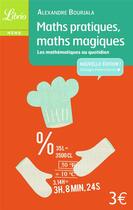 Couverture du livre « Maths pratiques, maths magiques » de Alexandre Bourjala aux éditions J'ai Lu