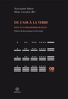 Couverture du livre « De l'air à la terre : Weyl et la philosophie de jauge » de Marc Lachieze-Rey et Alexander Afriat aux éditions Hermann