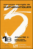 Couverture du livre « Exercices corriges - abm 1b analyse 1b » de Andler/Bloch aux éditions Ellipses