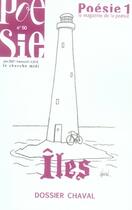 Couverture du livre « Revue poesie vagabondages - iles - dossier chaval - numero 50 » de Jean Orizet aux éditions Cherche Midi