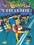 Couverture du livre « Les Simpson Hors-Série : spécial Noël ; c'est la fête ! » de Matt Groening aux éditions Jungle