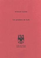 Couverture du livre « Les peintures de la forêt » de Myriam Cliche aux éditions L'oie De Cravan