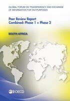 Couverture du livre « South Africa 2012 - peer review report combined: phase 1 + phase 2 » de  aux éditions Ocde